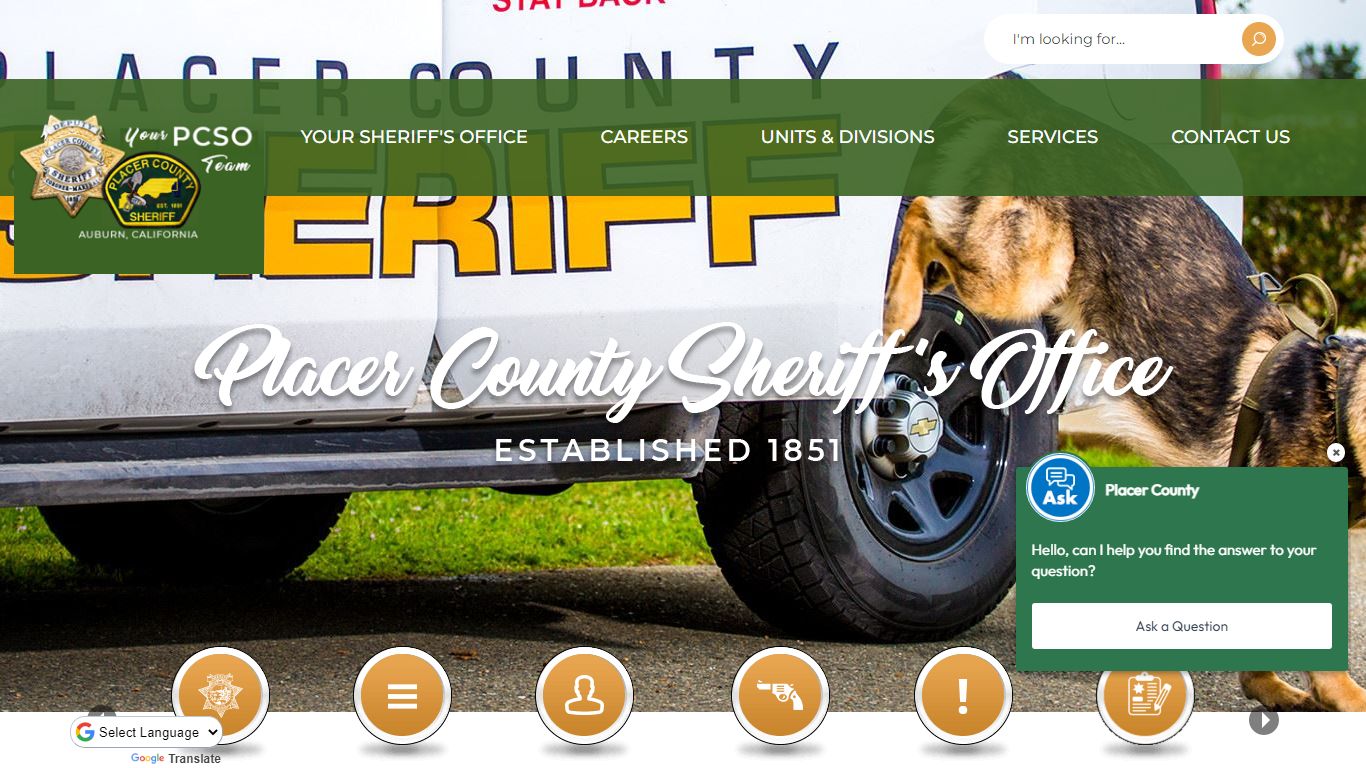 Sheriff's Office | Placer County, CA